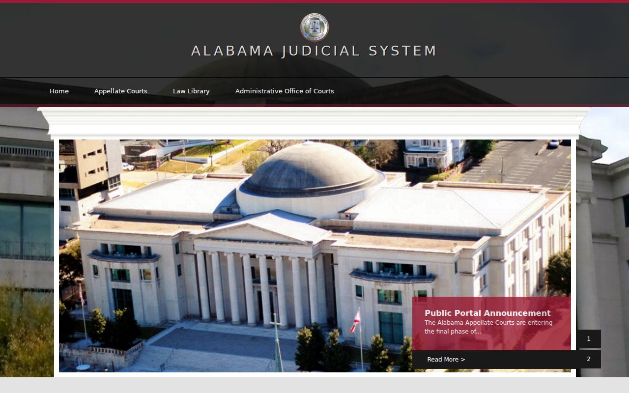 Alabama Judicial System for Limestone County court dockets