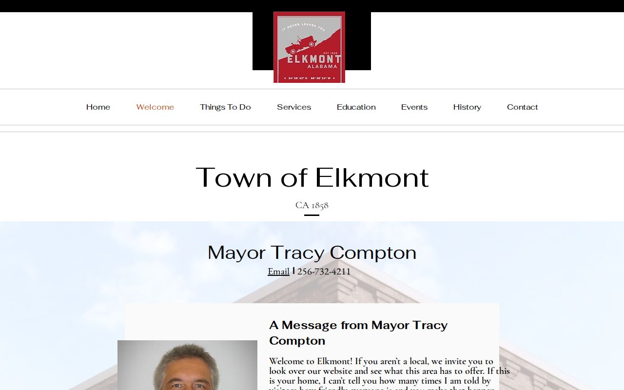 Limestone County court calendar Elkmont town contact